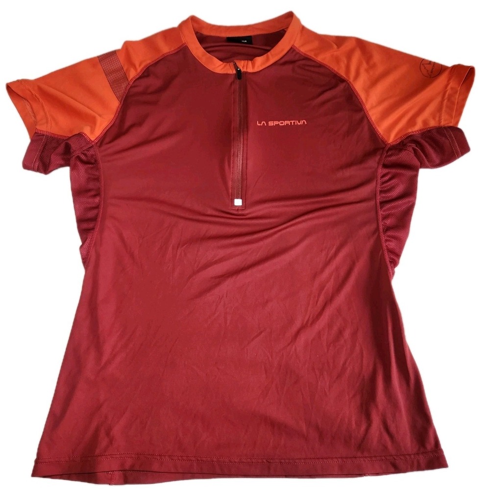 LA SPORTIVA Cycling Shirt Men's Medium Running Hiking Athletic Performance
